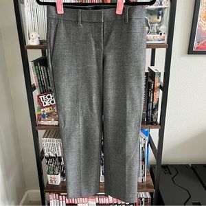 Ann Taylor 00P Curvy Fit Ankle Pant - Grey